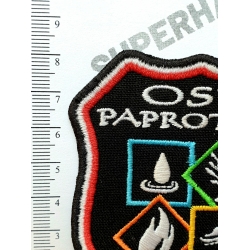 Naszywka strażacka OSP PAPROTNIA